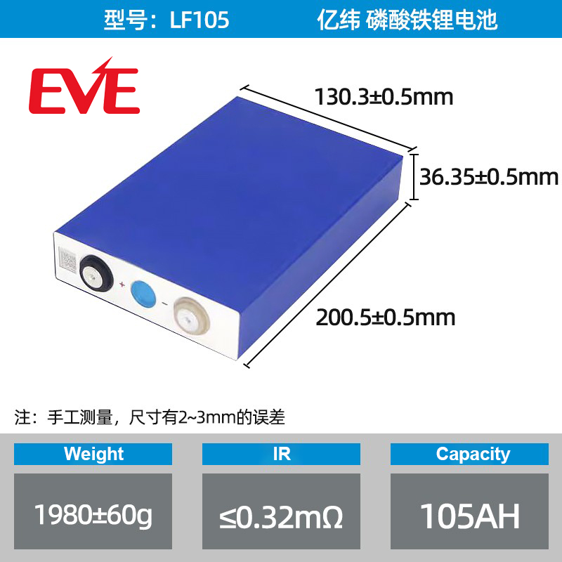 Prismatic LFP Battery Cell